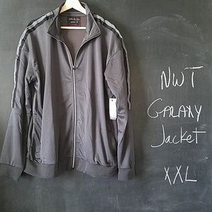NWT Galaxy Jogger Lightweight Jacket XXL Gray